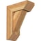 Ekena Millwork Traditional Slat Rough Sawn Bracket w/ Offset Brace, Western Red Cedar, 6"W x 14"D x 18"H BKT0604X14X18TRA06RWR - alternate 1